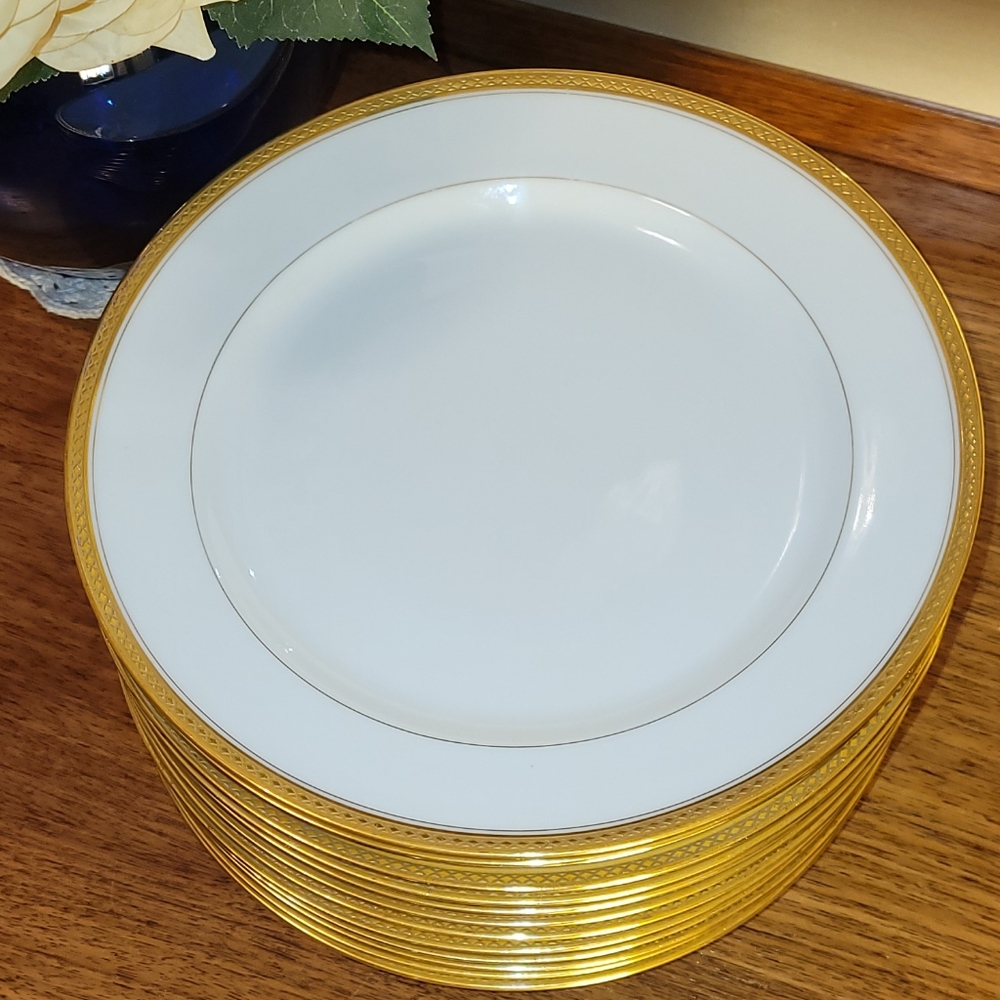 Antique Limoges Salad Plates Late 1800s.